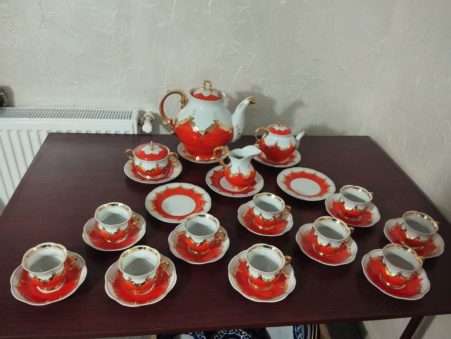 Сервиз чешский чайный