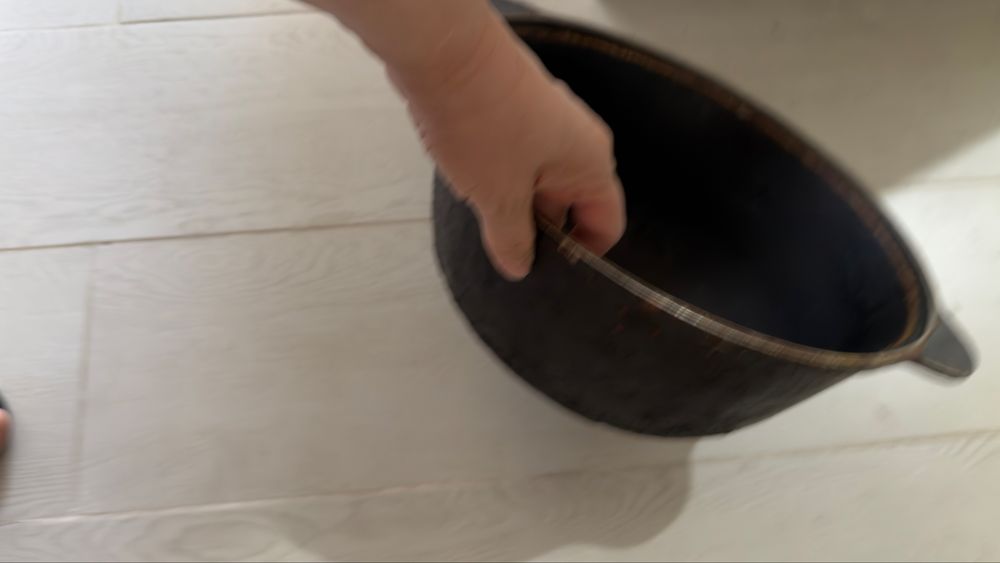 Казан чугун советский