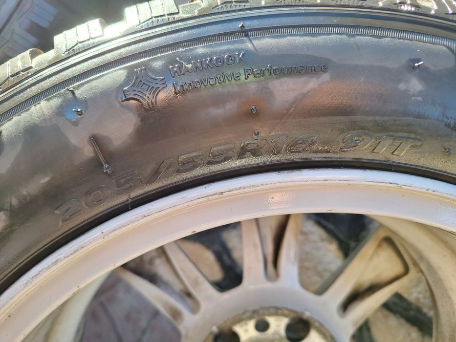 Алуминиеви джанти 16" за Мерцедес с 2 бр гуми зимни