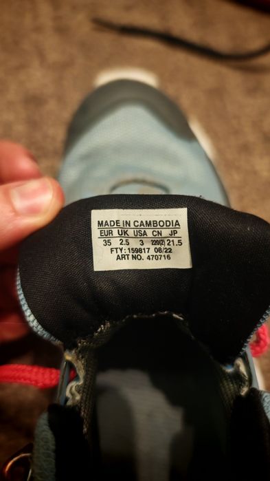 Ghete drumeție/trekking Salomon Goretex