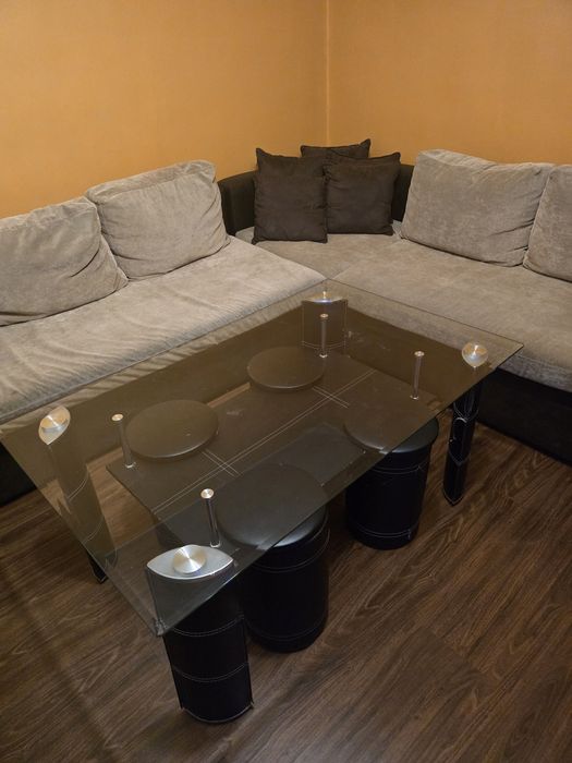 Маса с 4 стола венге