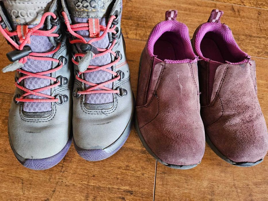 Обувь Ecco,Merrell для девочки р-р 30 19,5 см. стелька