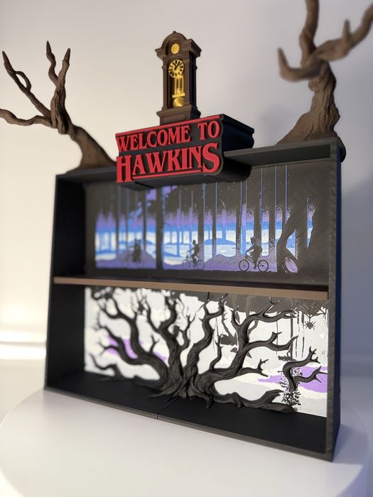 Suport etajera display figurine Stranger Things kinder