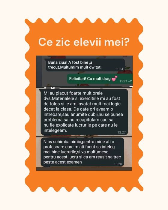 Pregătire pentru Admiterea la Medicină și Bacalaureat