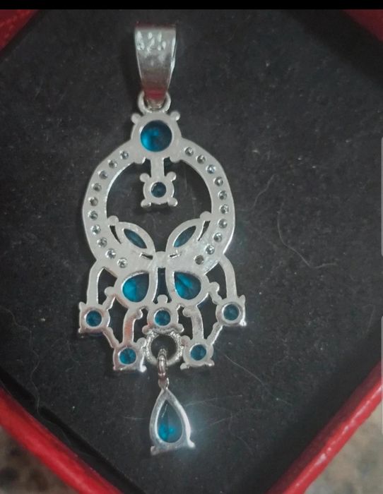 Pandantiv damă nou finuț din argint stantat 925