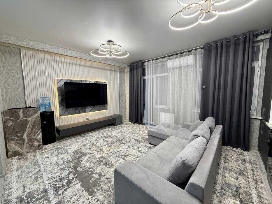 Новостройка, Паркентский, 3-комнаты с ремонтом и мебелью