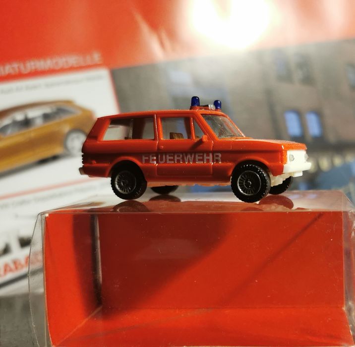 Macheta Herpa 1/87 Range Rover Pompieri