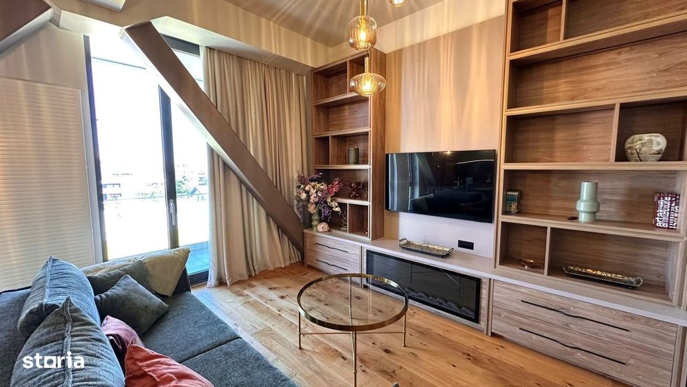Apartament 2 camere complet mobilat Aviatiei metrou — fotografia 3