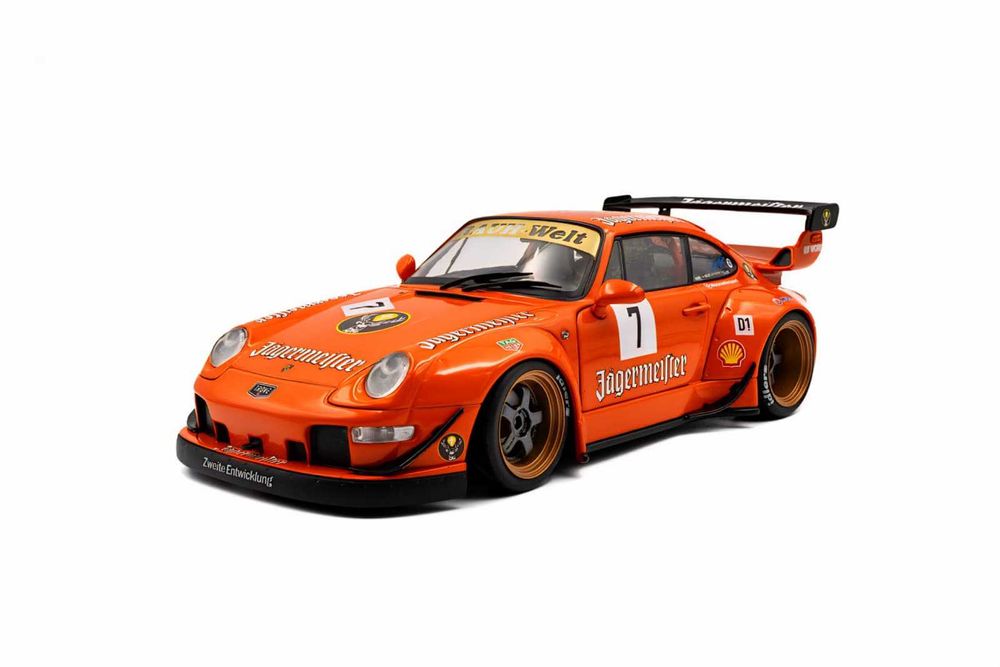 Machetă Porsche RWB BodyKit Jägermeister 1:18 Solido