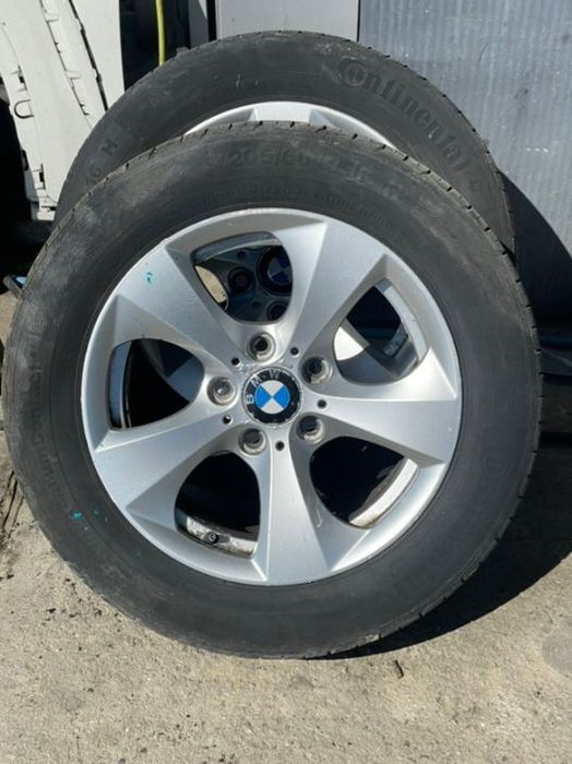 roata janta R16 205 60 bmw seria 3 F30 F31 e90 e91 seria 1 e87 e81 Style 306 anvelopa de vară este din aliaj ușor dur aluminiu este originala bmw