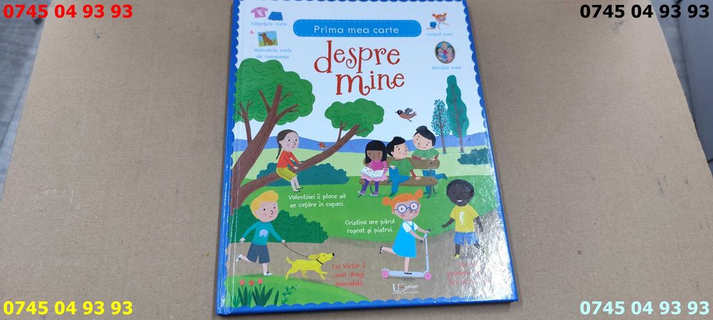 carte carti prima mea carte despre mine cartonata