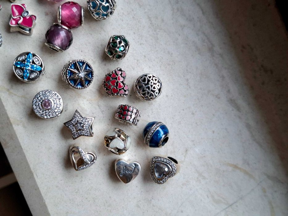 Сребърни талисмани за гривна Пандора