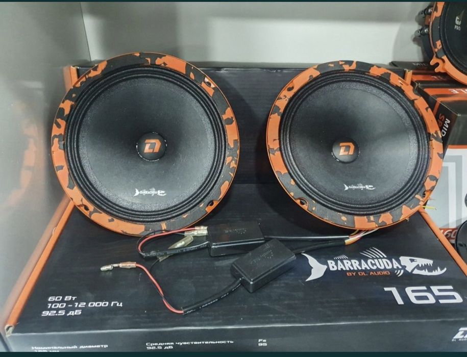 Эстрадные динамики 16см DL AUDIO BARRACUDA 165 Piranha 165
