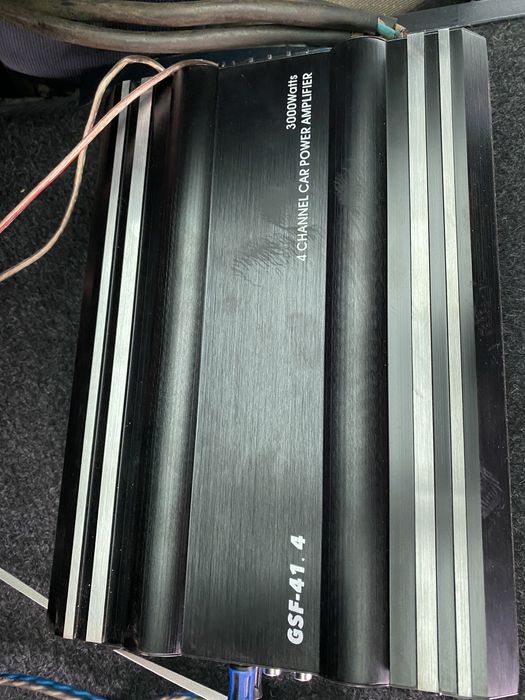 Сабвуфер + усилитель