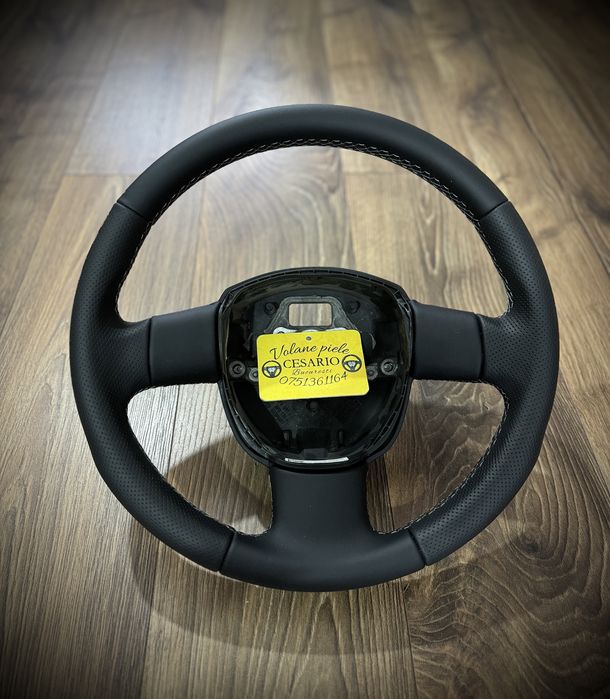 Volan piele nappa naturala Audi S-Line A3,A4,A5,A6,A8,Q5,Q7 (2004-2012