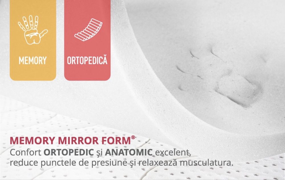 Saltea LUXURIA Memory  / Spuma cu Memorie 180x200