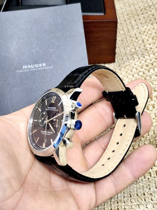 Ceas Hauger Golden Valor Chronograph