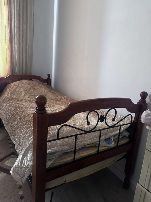 2 этажная кровать, с матрасами