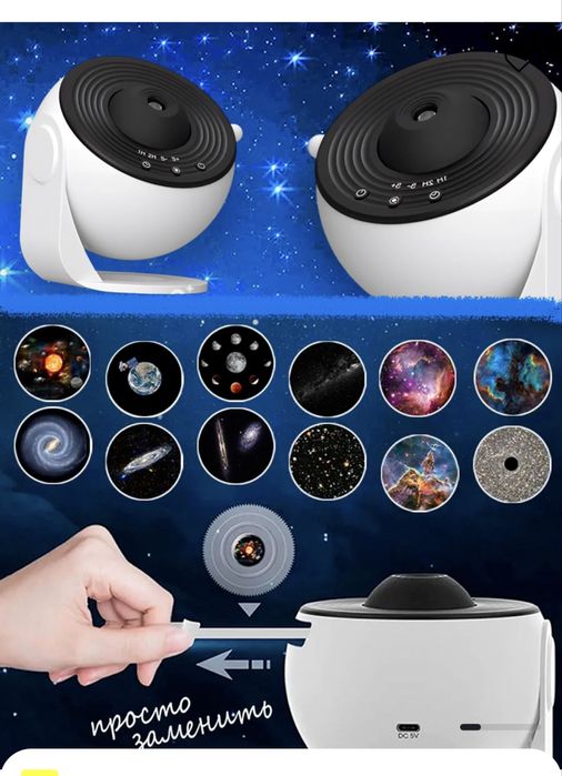 Детский Проектор Детский ночник Звездное небо