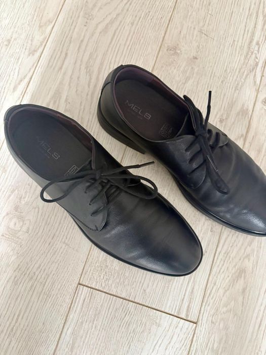 Pantofi piele naturala fina Mels 41