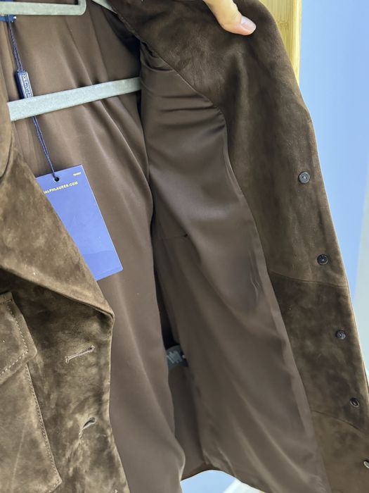 Куртка из натуральной замши