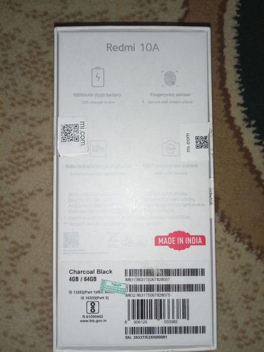 Redmi 10 a smartfon va redmi 8