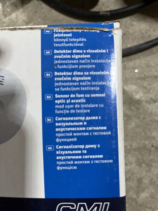 Detector foc / fum - noi