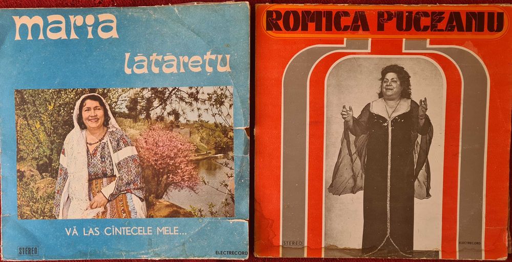 Discuri de muzica populara Electrecord stereo