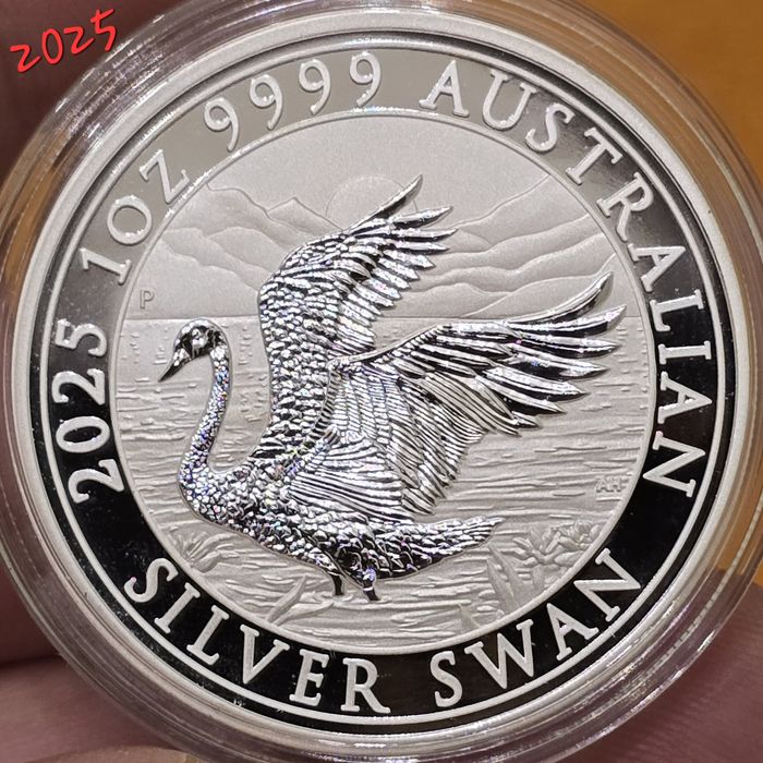 Perth Mint Lebada de Argint si Emu monede argint 999
