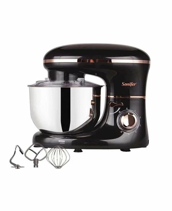 Планетарный миксер чаша 5,5л Sonifer SF-8064, мощность 1400Вт