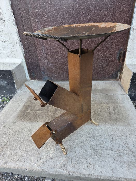 Печка походная для казана