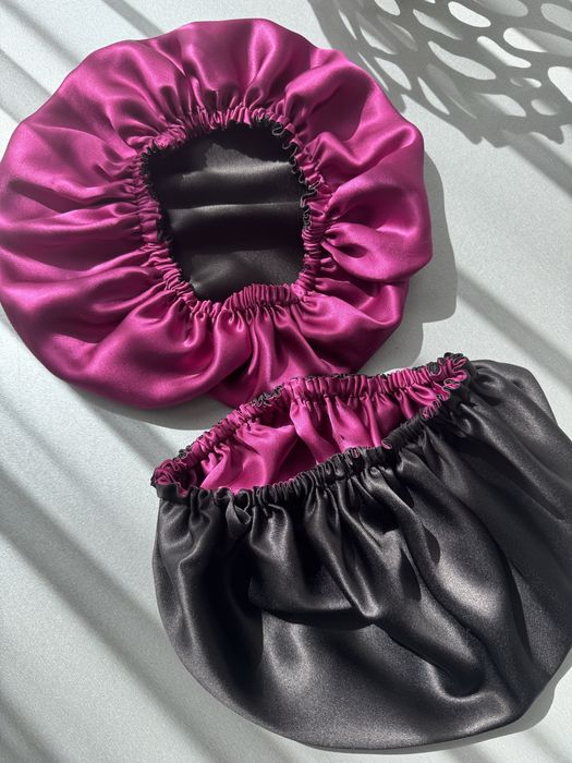 Копринено боне и ластик размер S