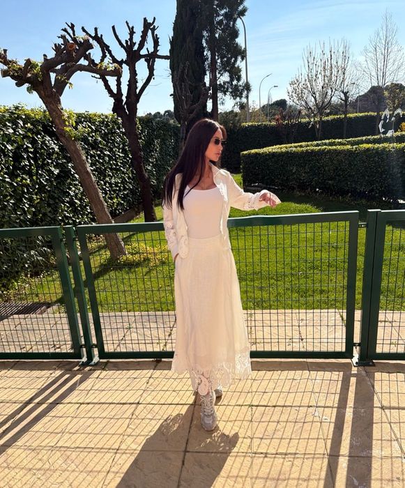 Дамски ленен сет