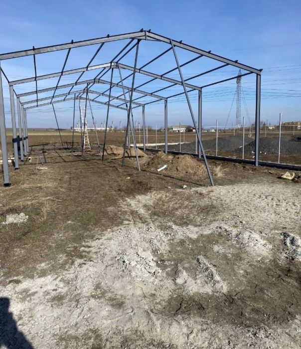 Vand structura metalica 8x15x4h ideală pt  atelier