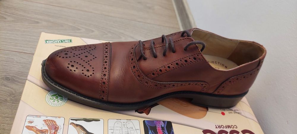 Pantofi piele nr 44 barbatesti