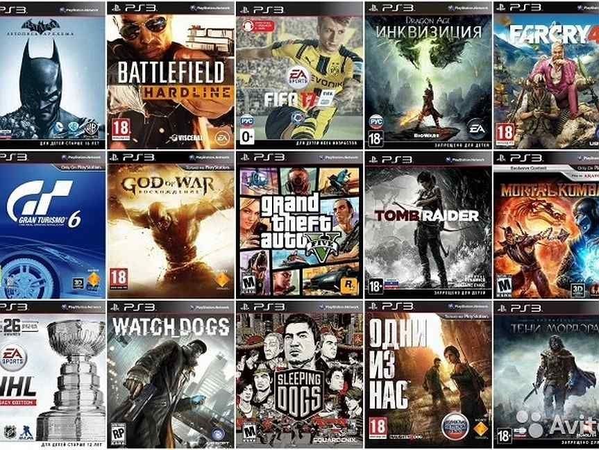 Установка игр Playstation 3