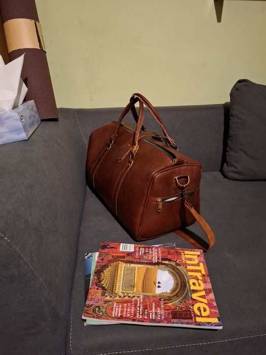 Кожен сак, чанта от естествена кожа