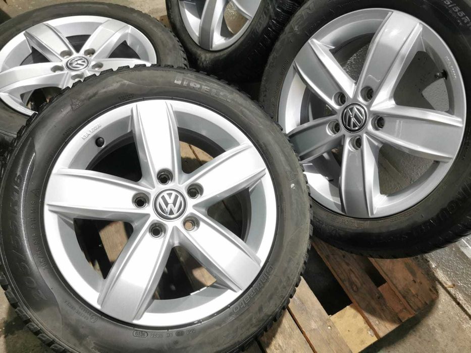 Jante Originale Vw Golf 7 / Golf 8. R 16 cu anvelope de iarna