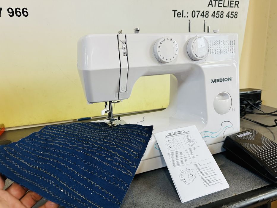 Masina de cusut Medion cu sistem de introdus ața automat