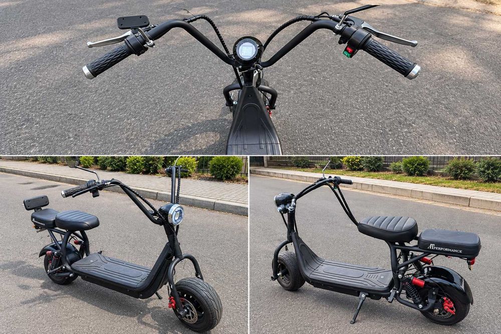 Mini Harley CityCoco scuter electric model nou, 12Ah, 800w, delimitat