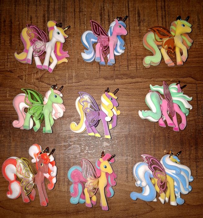 Figurine Galupy Unicorn originale – set complet