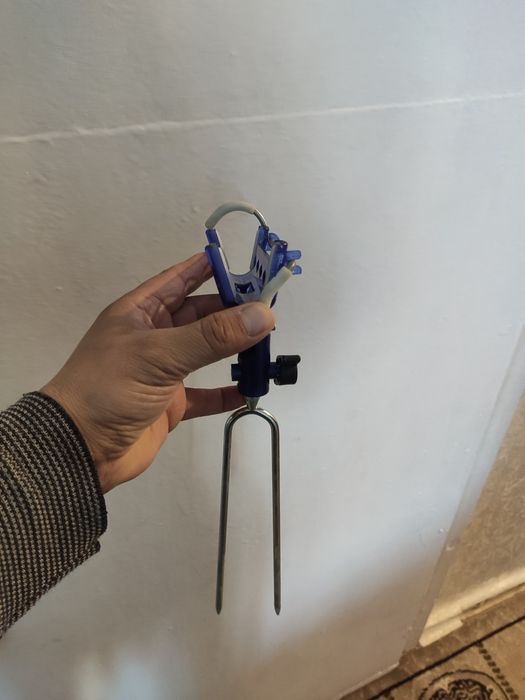 Удочка рыбалка  Подставка для удочки.