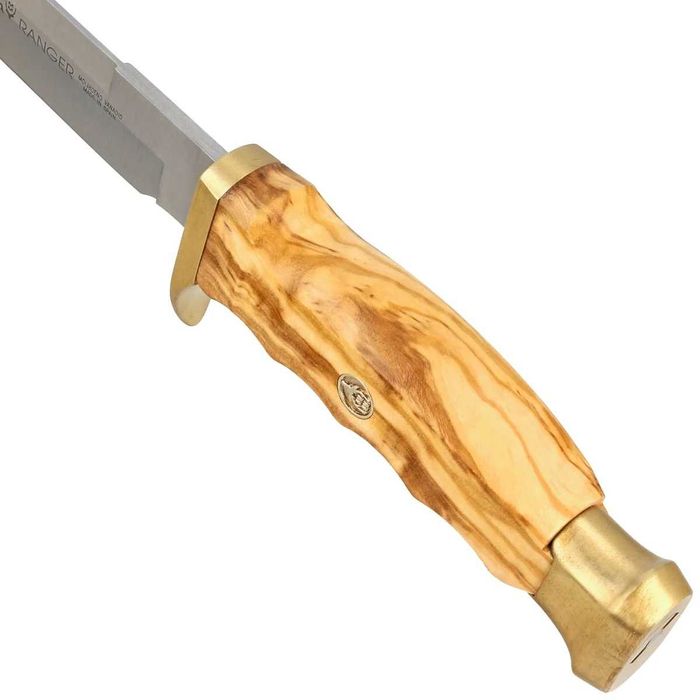 Ловен нож Муела Muela Ranger-14OL X50CrMoV15, Маслина, Естествена кожа