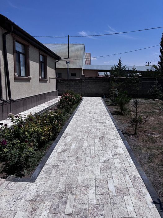 Укладка брусчатки тротуарный плитки