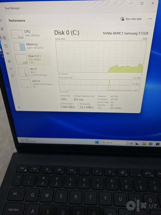 Dell inspiron i5-12  8/512