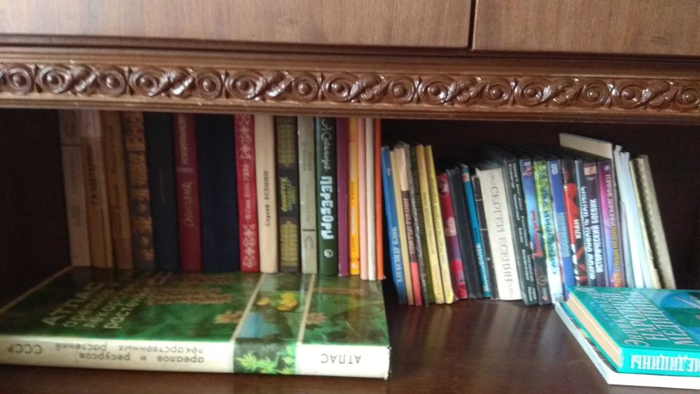 Книги, атлас, энциклопедия.