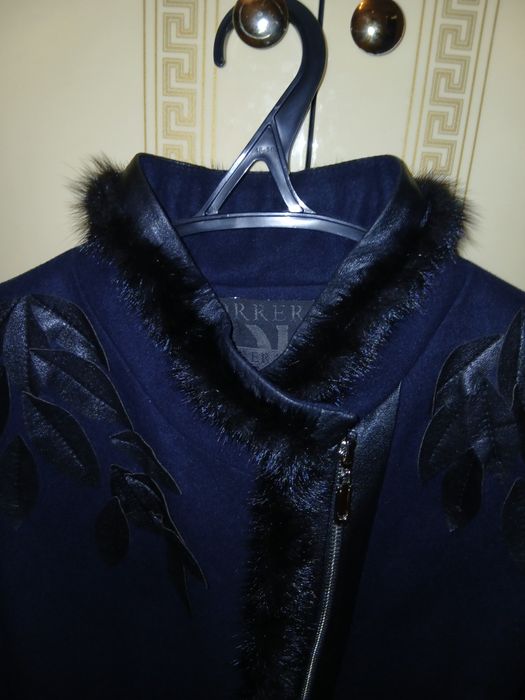 Пальто с натуральным мехом