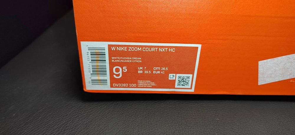 W Nike Zoom Court, номер 41
