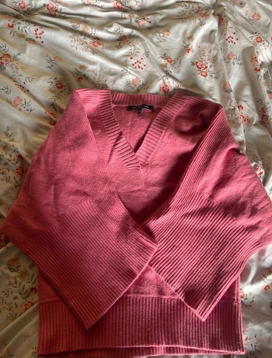 pulover de iarna compozitie lana, bumbac si casmir