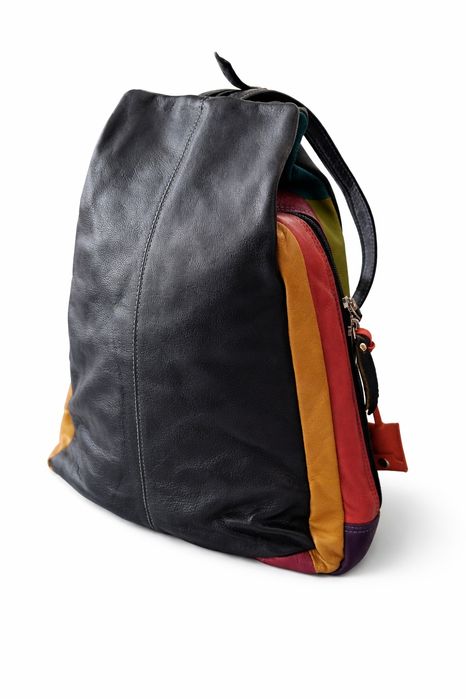 Раница от естествена кожа PIA RIES